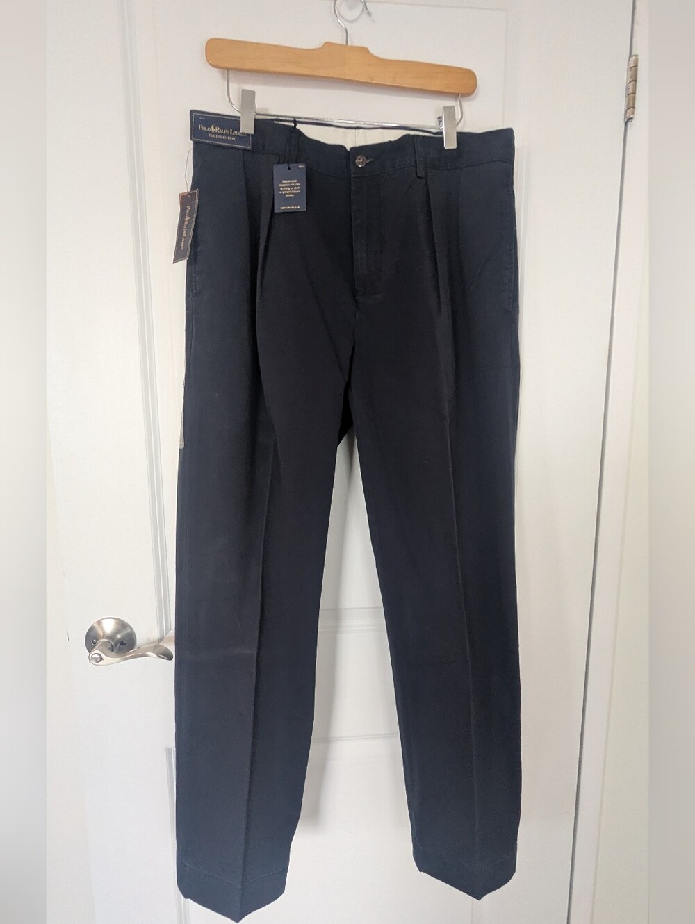 NWT Polo Ralph Lauren Navy Blue "Ethan" Pants 34/30